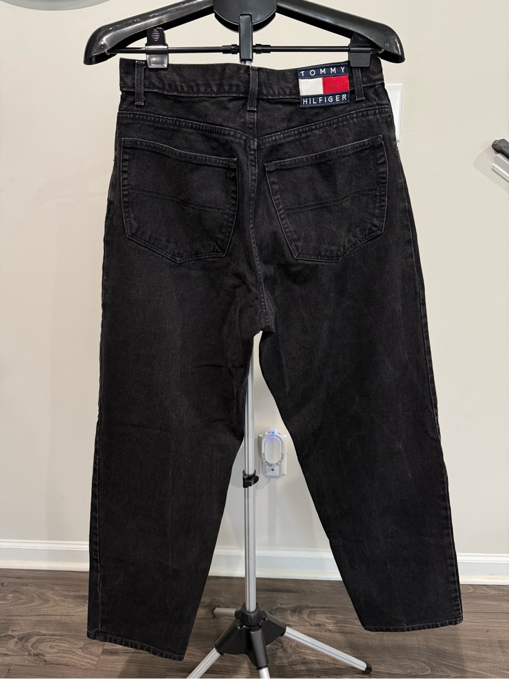Tommy Hilfiger Black Men's Jeans Freedom Vintage Y2K Jeans size 32x30